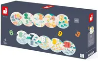Janod Puzzle educațional din lemn - Primul meu puzzle cu numere