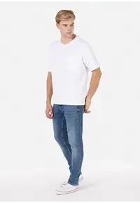 Pantaloni De Barbati Albastru Regular Fit 067 Jack 8684112456782