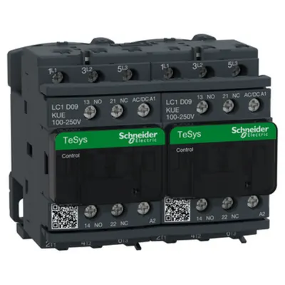 Contactor Tesys D Reversibil - 3P -= 440 V - 9 A Ac-3 - 100 - 250 V C.A/C.C Bobina