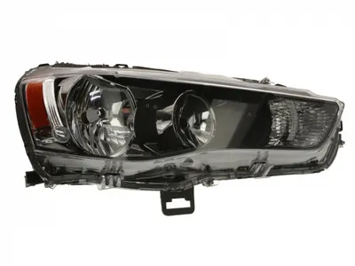 Far Dreapta (HB3 HB4, electric, fara motoras, culoare insert: negru) potrivit MITSUBISHI OUTLANDER II