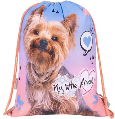 Rucsac sport St. Majewski My Little Friend - Grey York, cu șiret