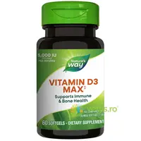 Vitamina D3 Max 5000IU 60cps moi Secom,