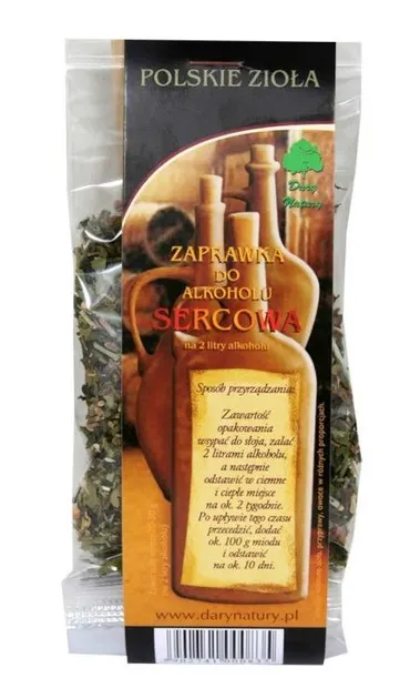 Amestec de plante pentru tinctură pentru inimă sănătoasă, 20-30 g, Dary Natury