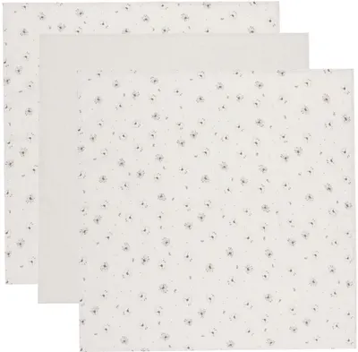 Set de scutece din muselină Bebe-Jou - Tiny Sheep, 70 x 70 cm, 3 buc