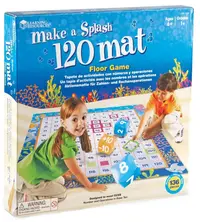 Covor pentru copii Learning Resources - Matematică activă, 136 de părți