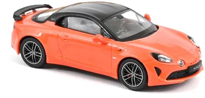 Model de colecționar NOREVModern: Mașini - Alpine A110 S Pack Aero (2022) (Fire Orange) (517869)