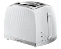 Prajitor de paine Russell Hobbs - Honeycomb 2S, 850W, 4 viteze, alb