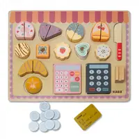 Mini Patiserie din Lemn -18 piese Montessori - Nurio