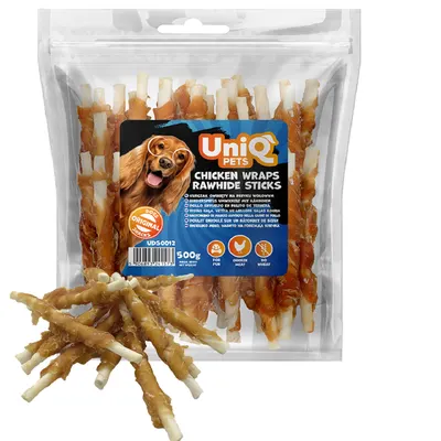 Batoane cu carnita pui Uniq 0,5 kg