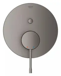 Unitate comanda dus Grohe Essence 24167AL1, aparenta, 2 iesiri, diverter, necesita valva, Grafit mat