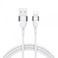 Cablu Date si Incarcare USB-A - Lightning BWOO X280L, 15W, 1m, Alb