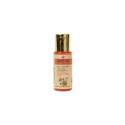 Ulei pentru fata si corp cu Lotus 50ml, Sattva Ayurveda