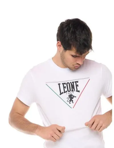 Tricou Leone Patch - Alb