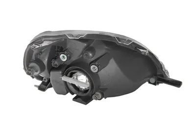 Far stanga potrivit TOYOTA YARIS 1999-2003 - (H4, electric, cu motoras, fundal gri)
