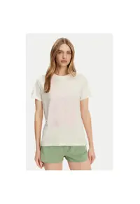 Tricou dama ERJZT05911-WBS0 - Bumbac - Ecru - Ecru