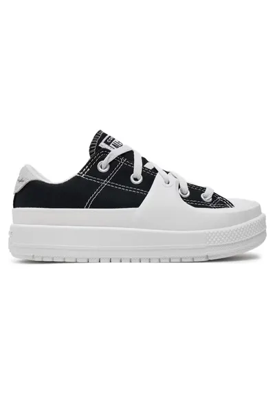 Pantofi sport pentru Barbati - chuck taylor all star construct - A06600C - Negru - Negru