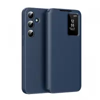 Husa pentru Samsung Galaxy S26 FE, Techsuit, SmartView, Albastra