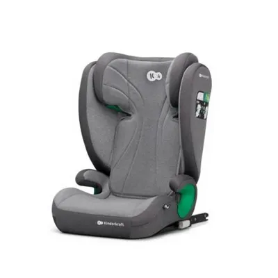 Scaun Auto Kinderkraft Junior Fix2 I-size, 100-150 Cm, Rocket Grey