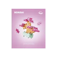 Set constructie Plus-Plus, PLANTE - Bonsai roz