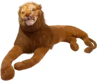 Jucărie de pluș Amek Toys - Leu culcat, 160 cm