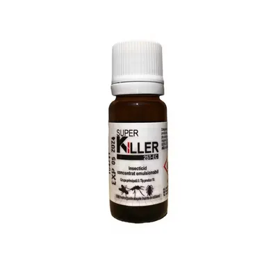 SUPER KILLER 25T-EC Insecticid, Pasteur, 10 ml