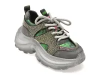 Pantofi sport GRYXX negri, 8585, din piele ecologica