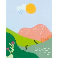 Pictura pe numere munti