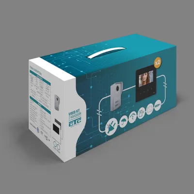 Kit videointerfon 2 posturi Orion 7'' BUS 2K nKIT videointerfon 2 posturi ORION 7 BUS 2K - alb