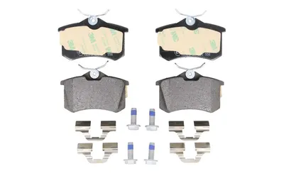 Set placute frana spate Bosch 0 986 494 596 Audi, VW, Skoda, Seat, Ford, Renault, Peugeot