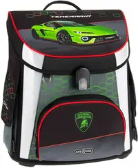 Ghiozdan școlar Ars Una Compact - Lamborghini, verde