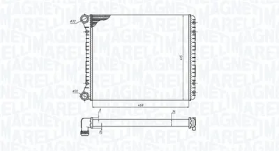 Radiator racire motor potrivit AUDI A2 1.2D-1.6