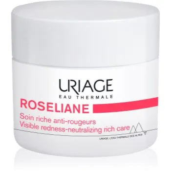 Uriage Roseliane Visible Redness-Neutralizing Rich Care crema calmanta împotriva roșeții tenului