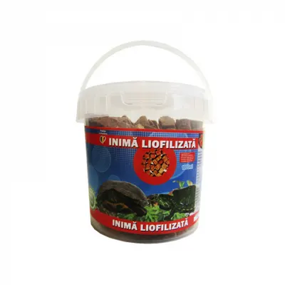 Hrana pentru broaste testoase Inima Liofilizata Galetusa 1000 ml