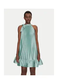 Rochie de cocktail verde - fabricata din material de calitate