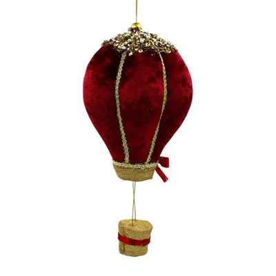 Ornament Decoris - Balon roșu cu aer