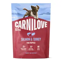 Carnilove Active Dog Dry Salmon & Turkey Puppies 1,5 kg