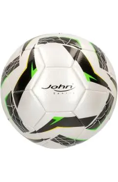 Minge de fotbal: Alb cu negru. John Sports. Competition III