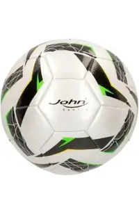 Minge de fotbal: Alb cu negru. John Sports. Competition III