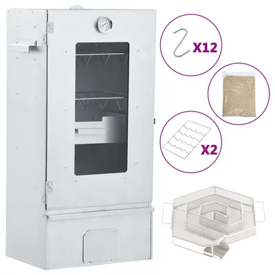 Gossi afumatoare cuptor/gratar, generator fum rece, otel galvanizat