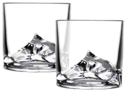 Set 2 pahare de whisky Liiton - Everest, 270 ml