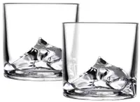 Set 2 pahare de whisky Liiton - Everest, 270 ml