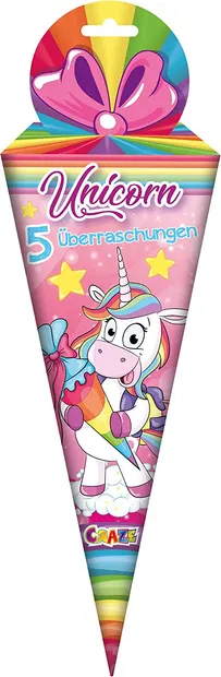 Set pentru copii Craze - Con de surpriză, Unicorn