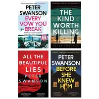 Peter Swanson 4 Books Collection Set