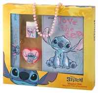 Set de caiet cu accesorii Best Buy - Magical Box, Stitch