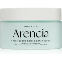 Arencia Fresh Cloud French Mint & Lily crema delicata pentru exfoliere pentru corp si par 260 g