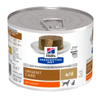 Conserva dietetica pentru caini pisici Hill s PD Urgent Care A D cu pui 200 gr