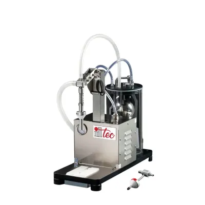 ULTRAFILLER 1 Pro - Masina de Umplere si Imbuteliere Sticle cu Vacuum, 2 Duze