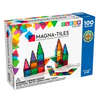 Magna-Tiles Clear Colors set magnetic (100 piese)