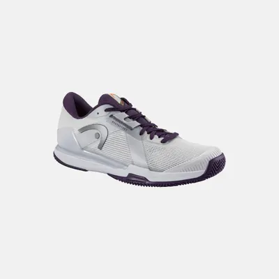 Head Sprint Pro 4.0 Clay Gris Claro/violeta 273176
