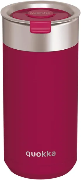 Cană termică Quokka Boost - Maroon, 400 ml